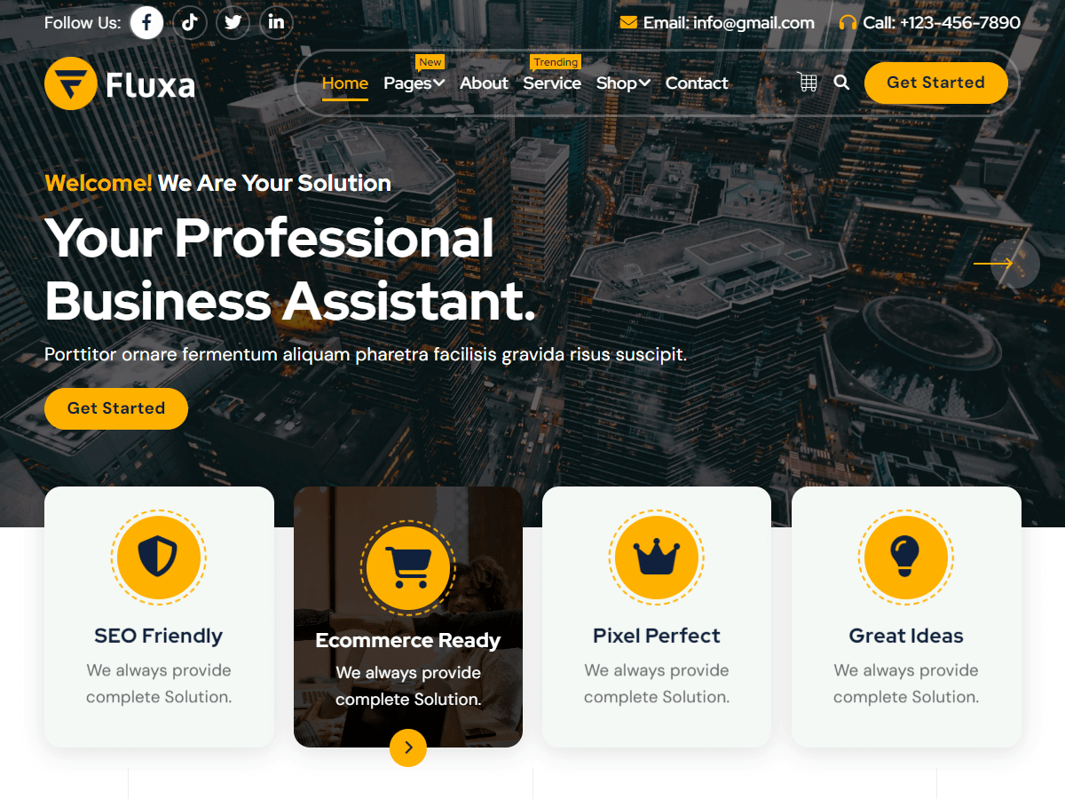 Fluxa screenshot
