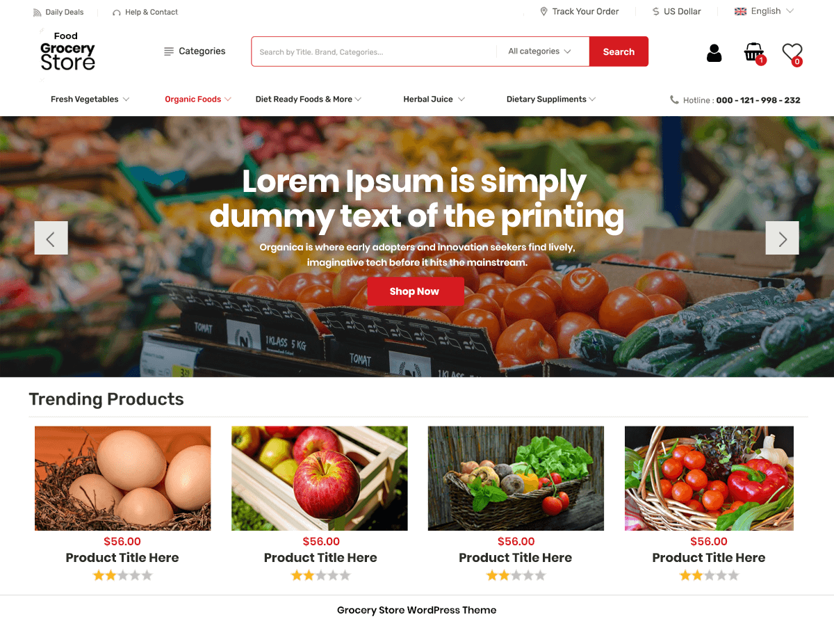 Food Grocery Store screenshot
