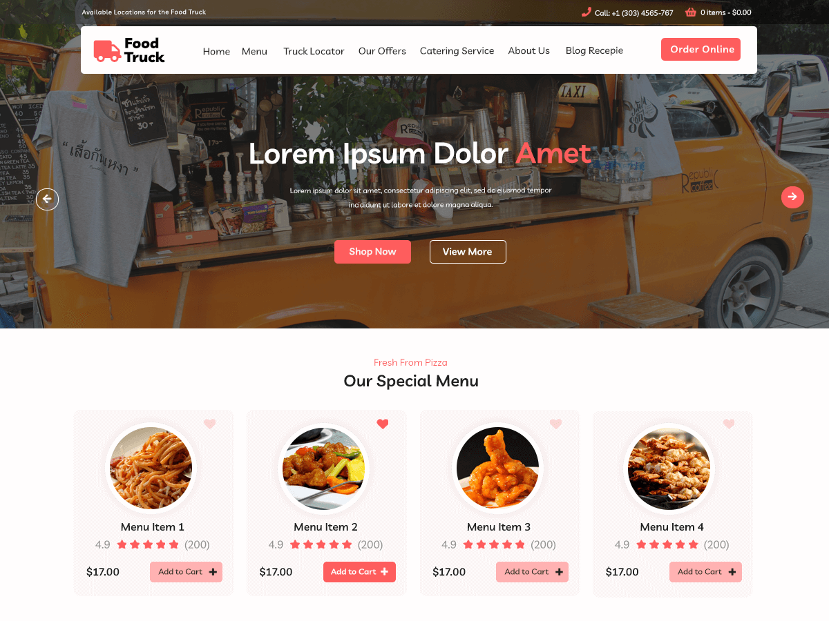 Food Truck Lite screenshot