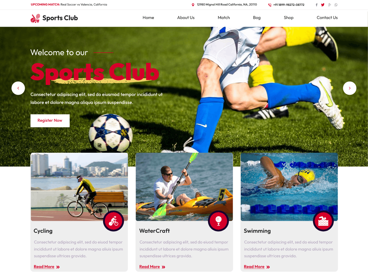 Football Sports Club Screenshot
