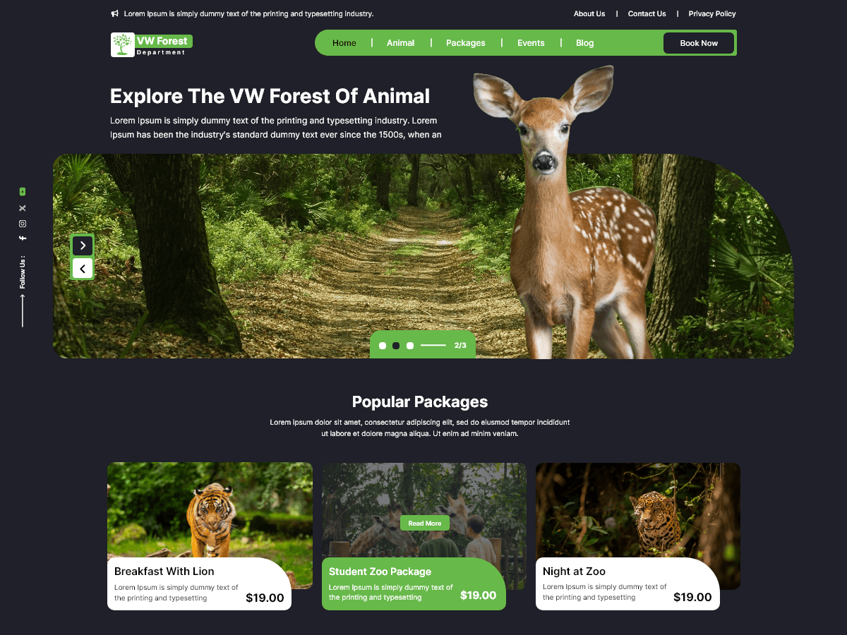 Forest Jungle Safari screenshot