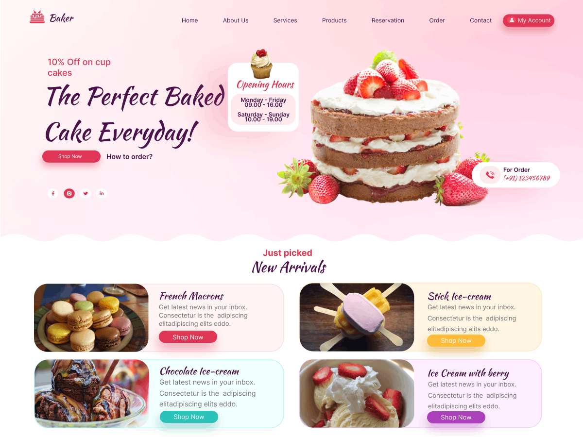 Frosty Cake screenshot