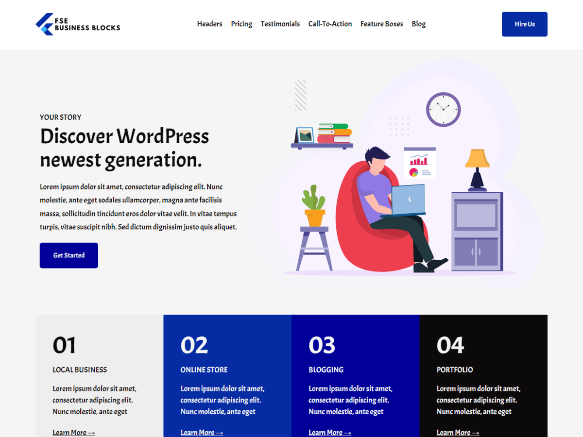 FSE Business Blocks Screenshot