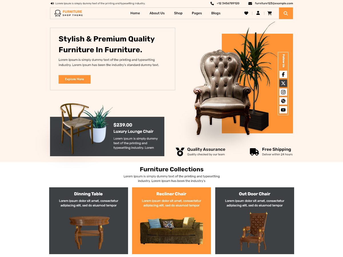 Furniture Shop Blocks screenshot