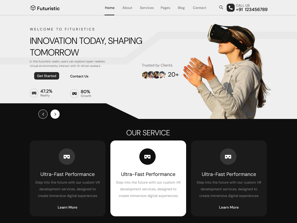 Futuristic Vision screenshot