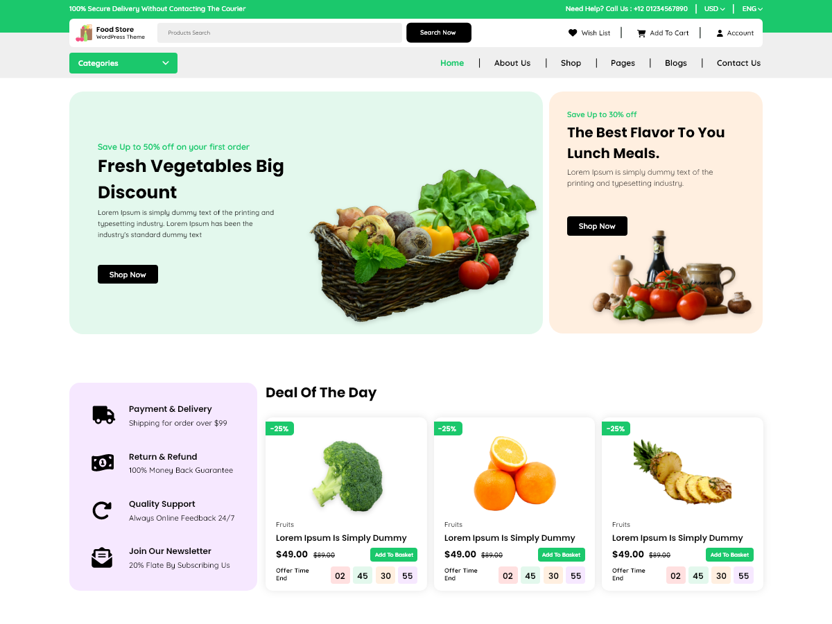 General Food Store Screenshot