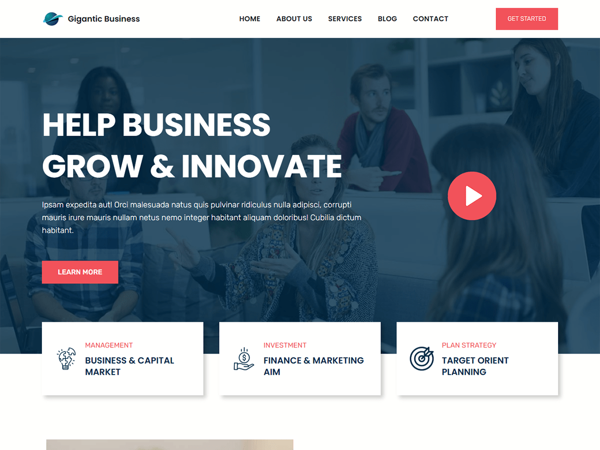 Gigantic Business Screenshot