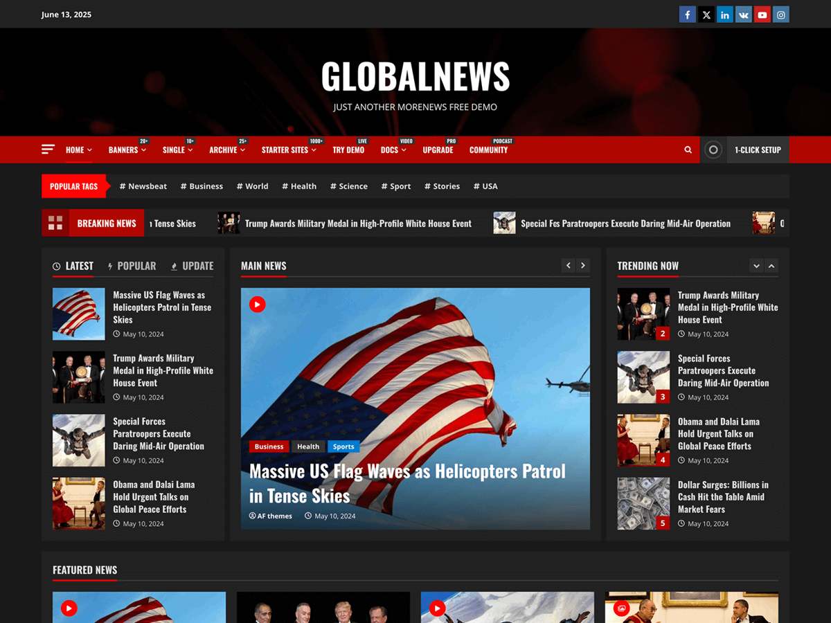 GlobalNews Screenshot