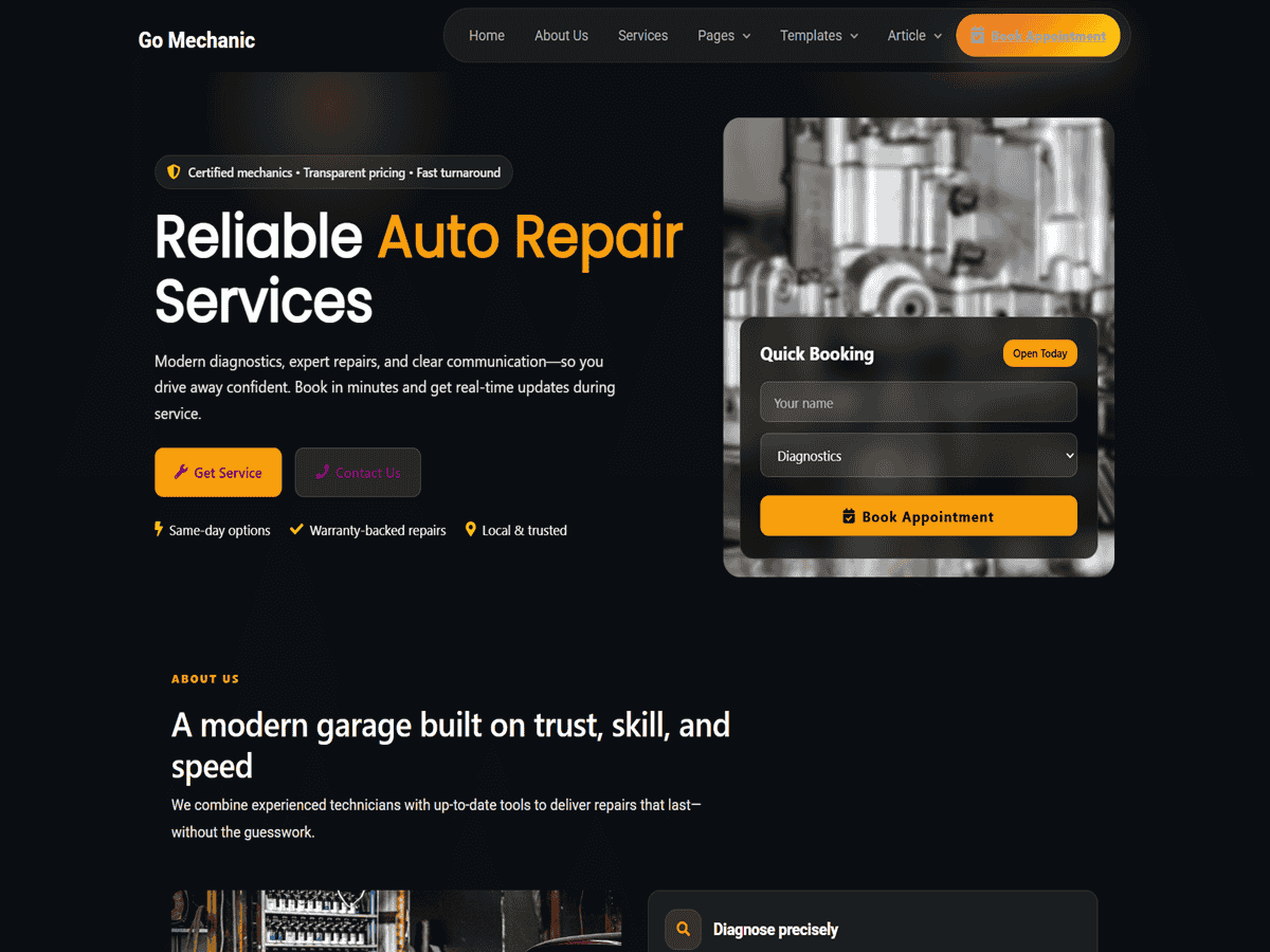 Go Mechanic