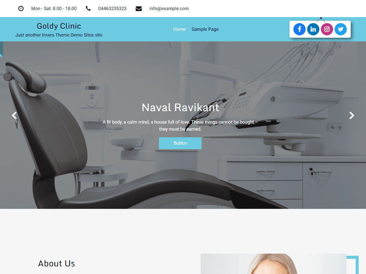 Goldy Clinic Screenshot