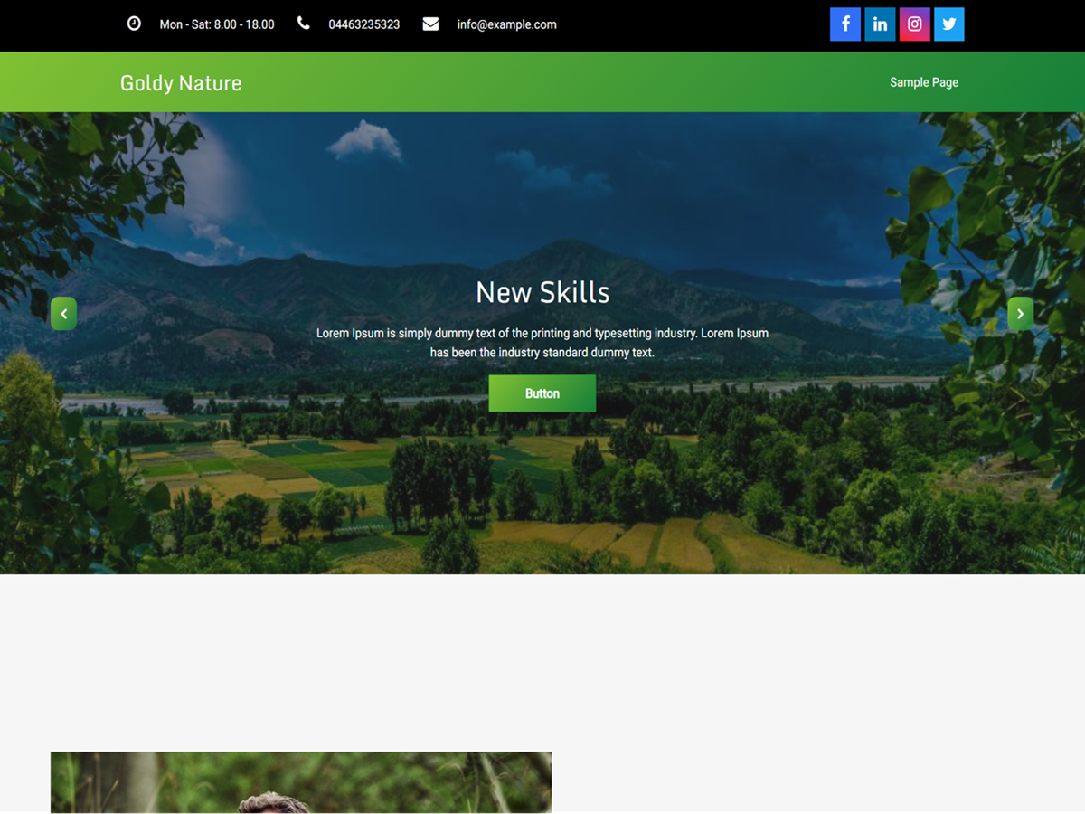 Goldy Nature Screenshot