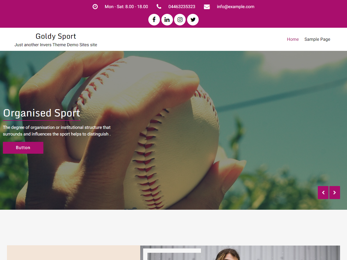Goldy Sport Screenshot