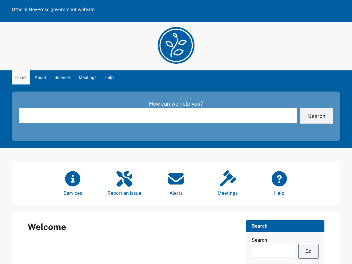 GovPress screenshot