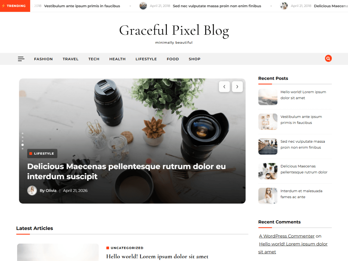 Graceful Pixel Blog