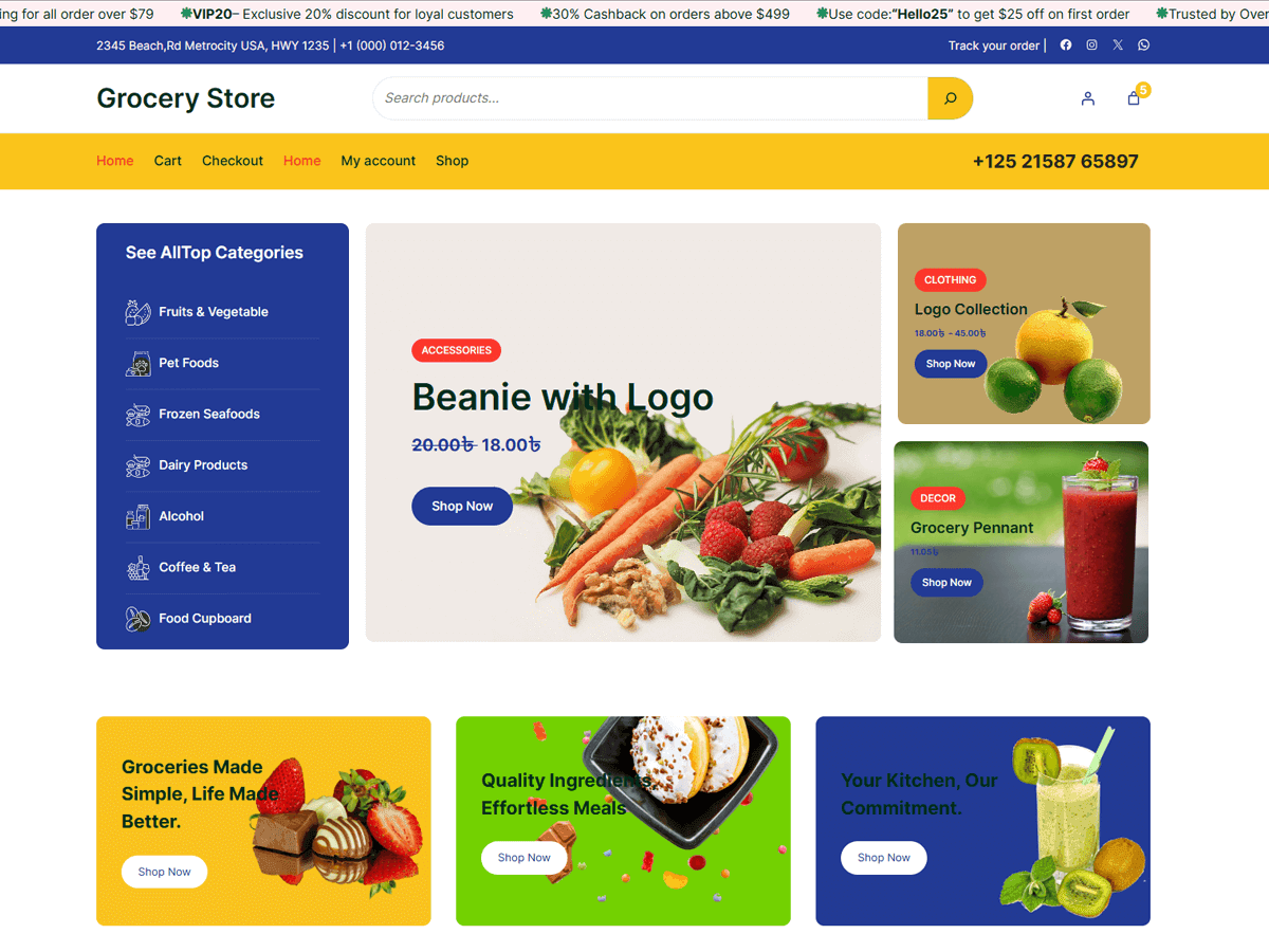 Grocery and Organic Store