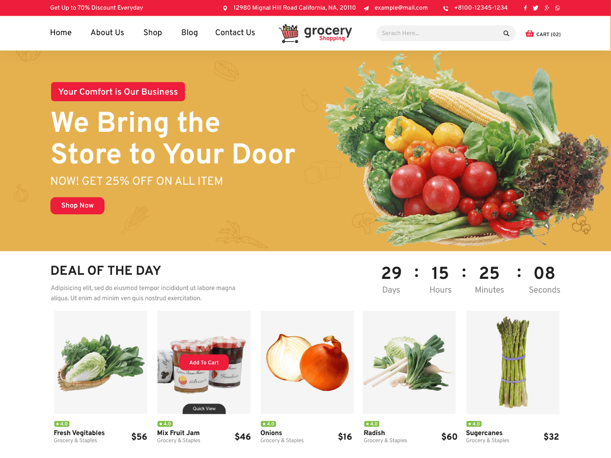 Grocery Shopping screenshot
