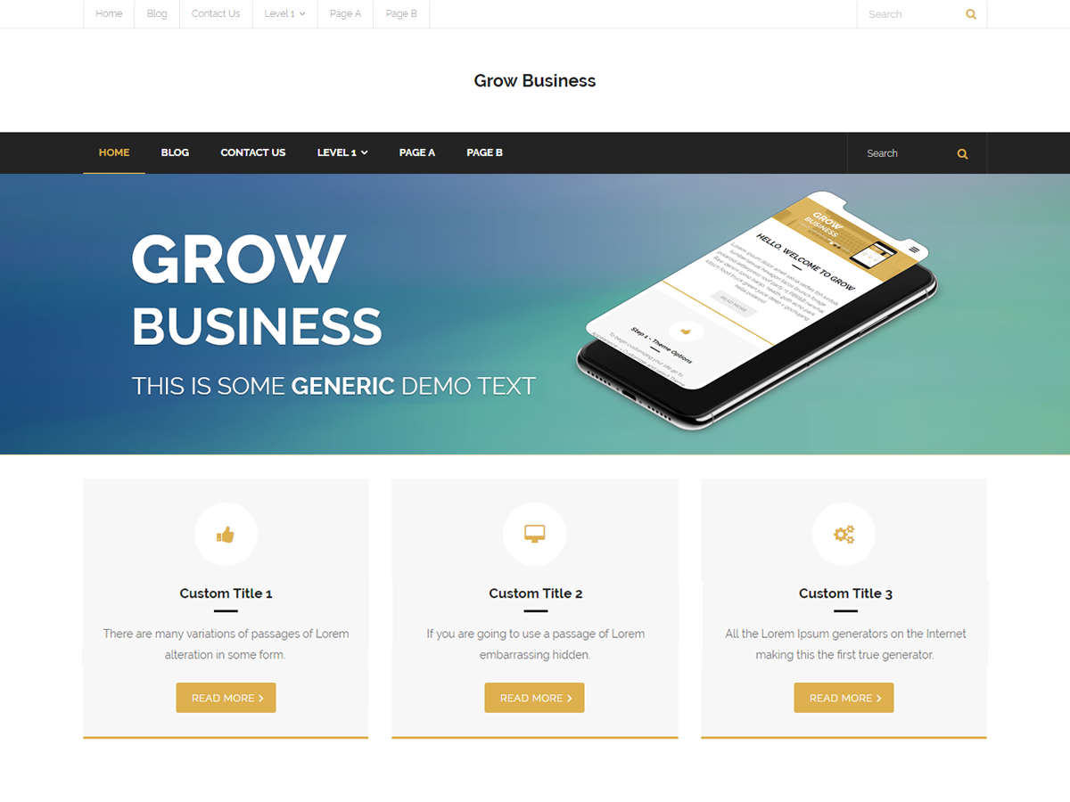 Grow Business Screenshot