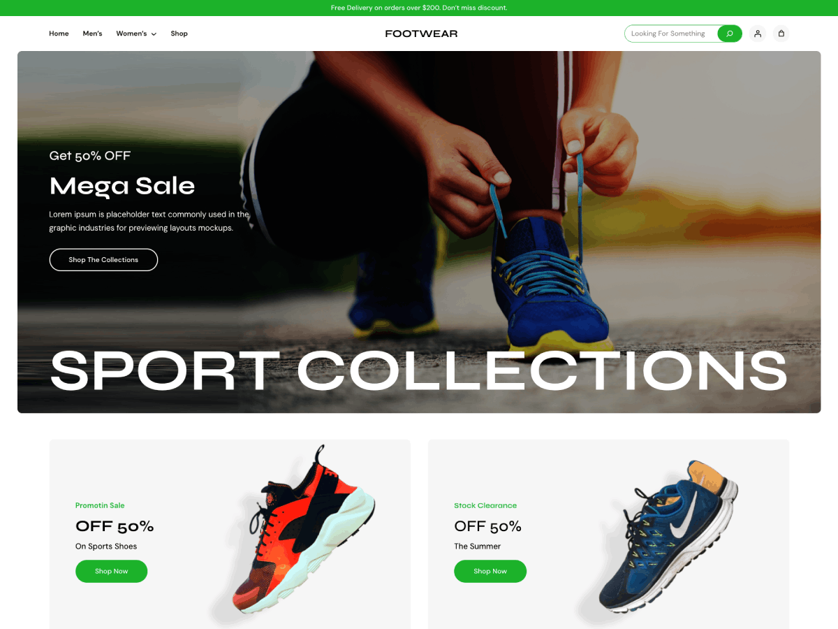 Gutenify Footwear Store screenshot