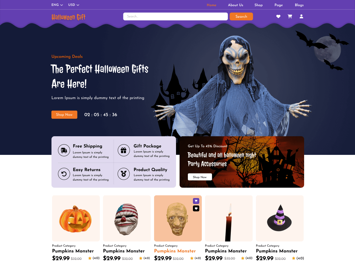 Halloween Store screenshot