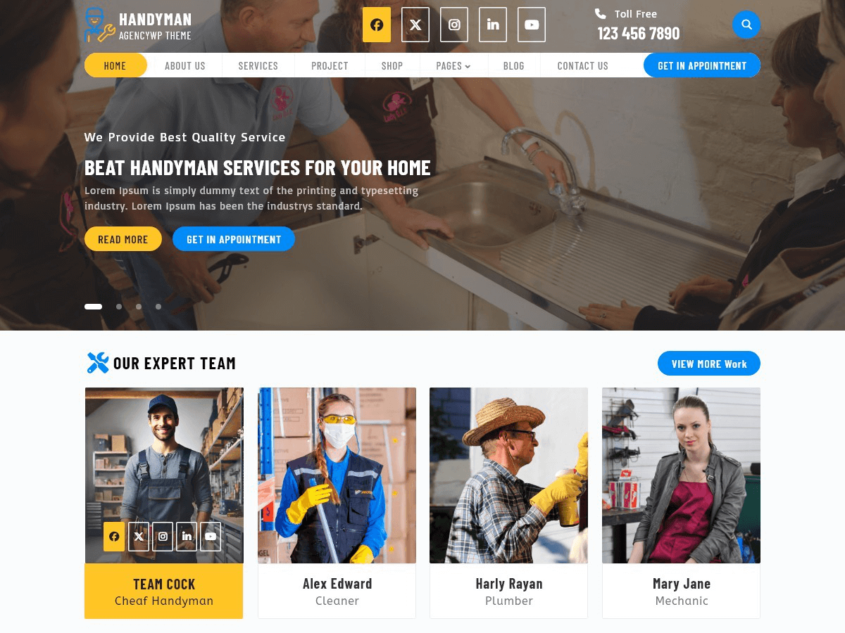Handyman Agency screenshot