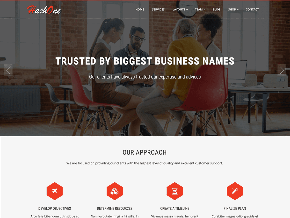 HashOne WordPress Theme by hashthemes