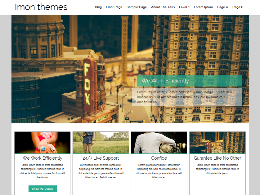 Hathor Free WordPress Theme by ilydesign
