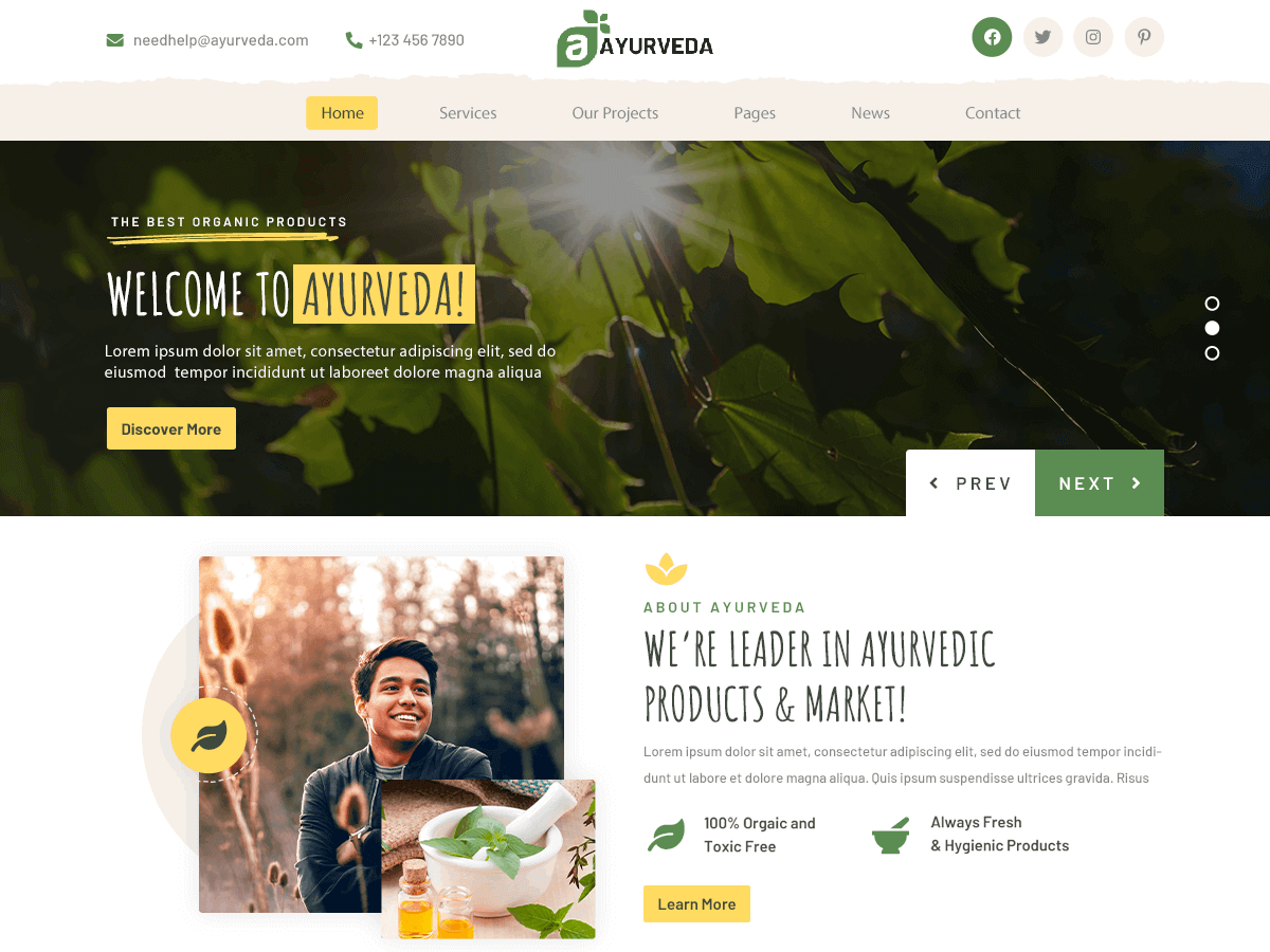 Herbal Ayurveda screenshot
