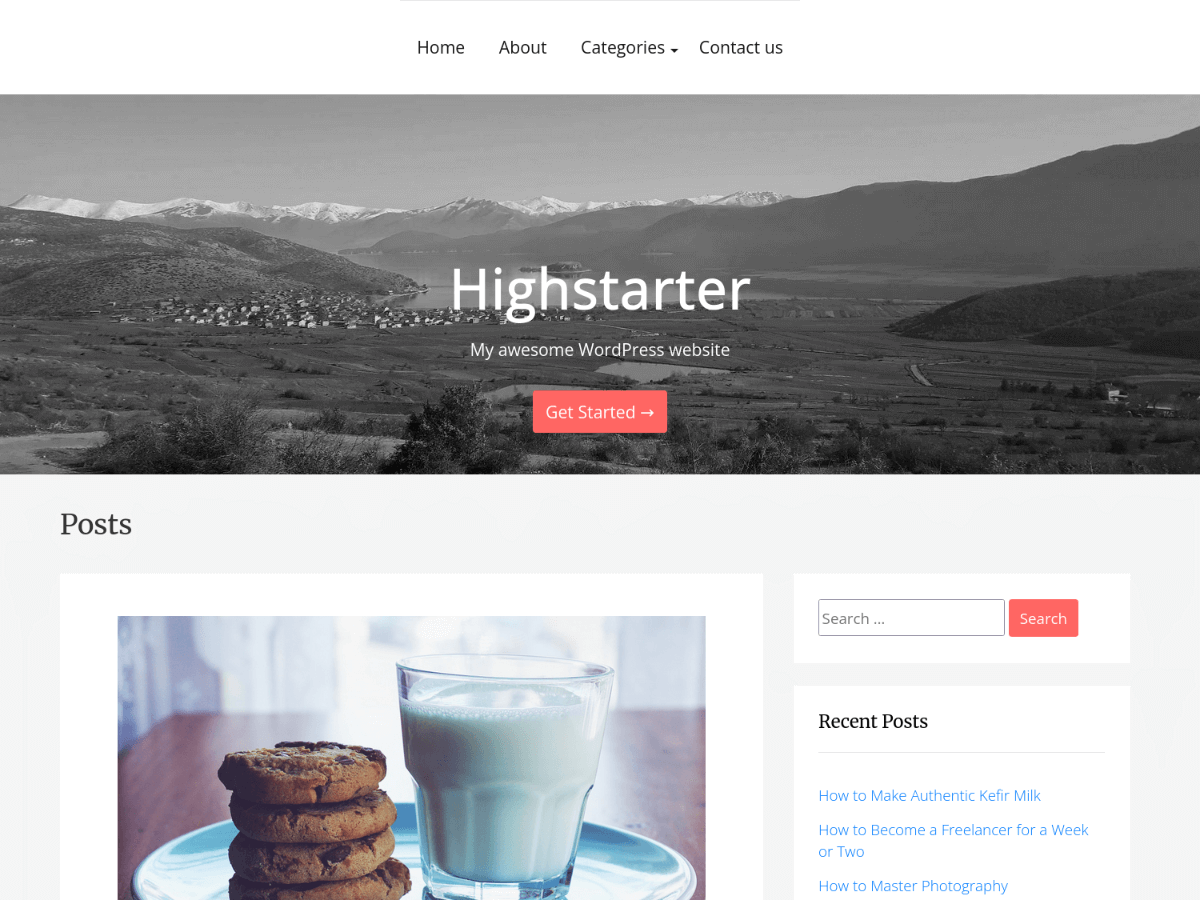 Highstarter Screenshot