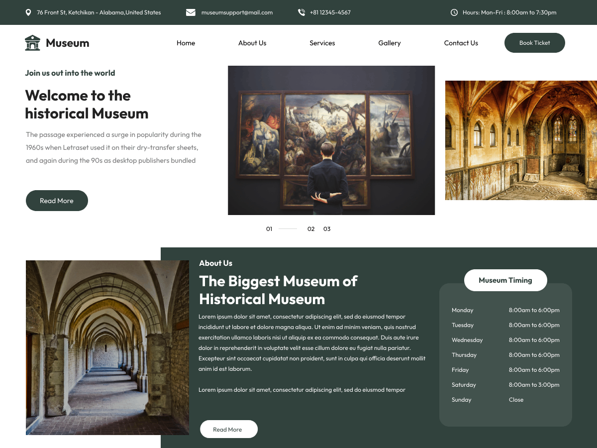 History Museum screenshot