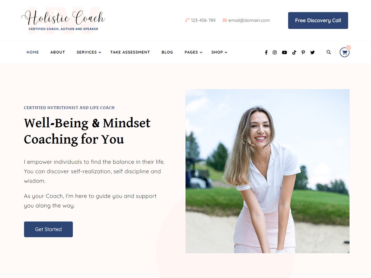 Holistic Coach Screenshot