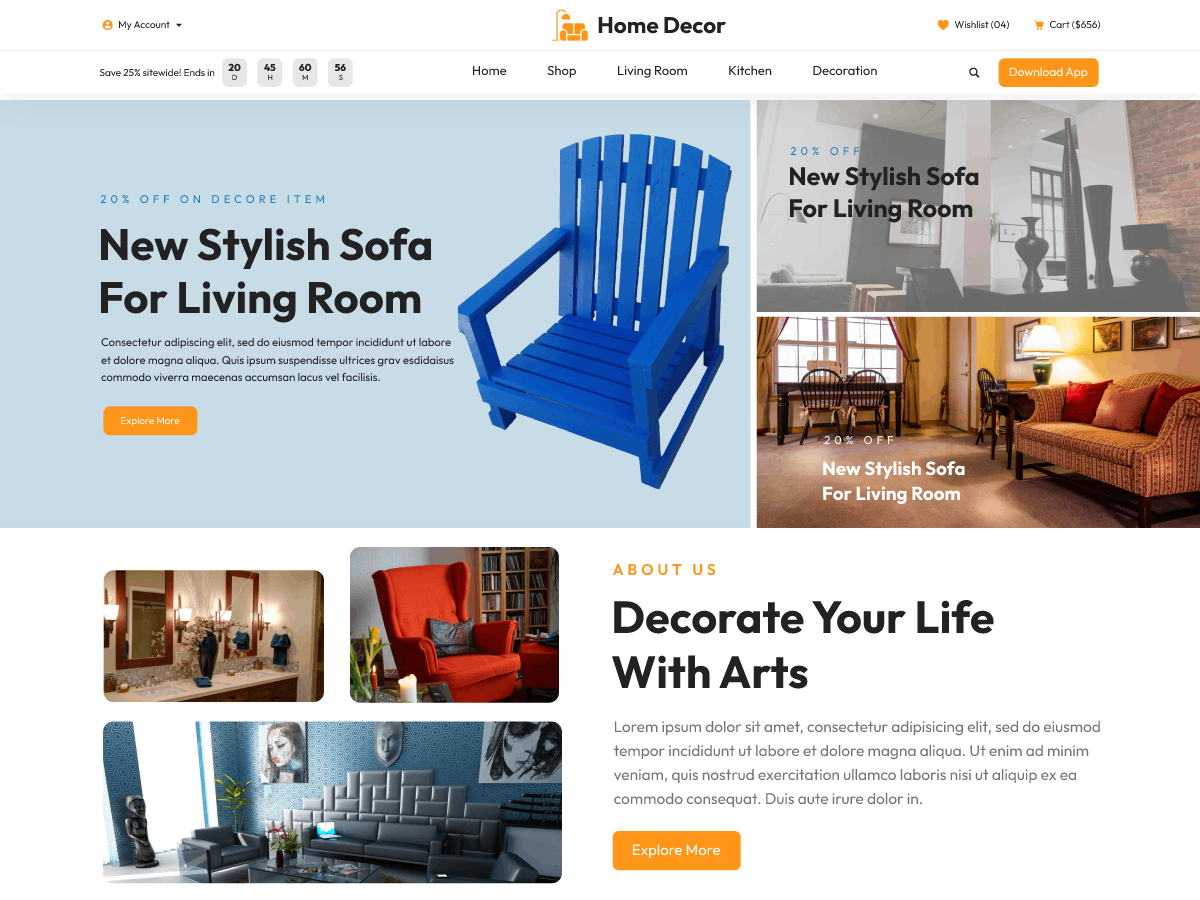 Home Decor Shop screenshot