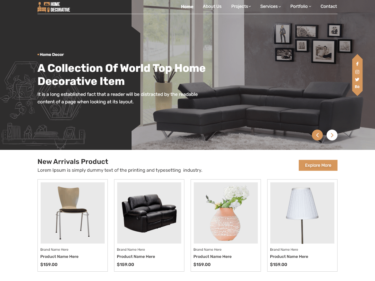 Home Decorative Items screenshot