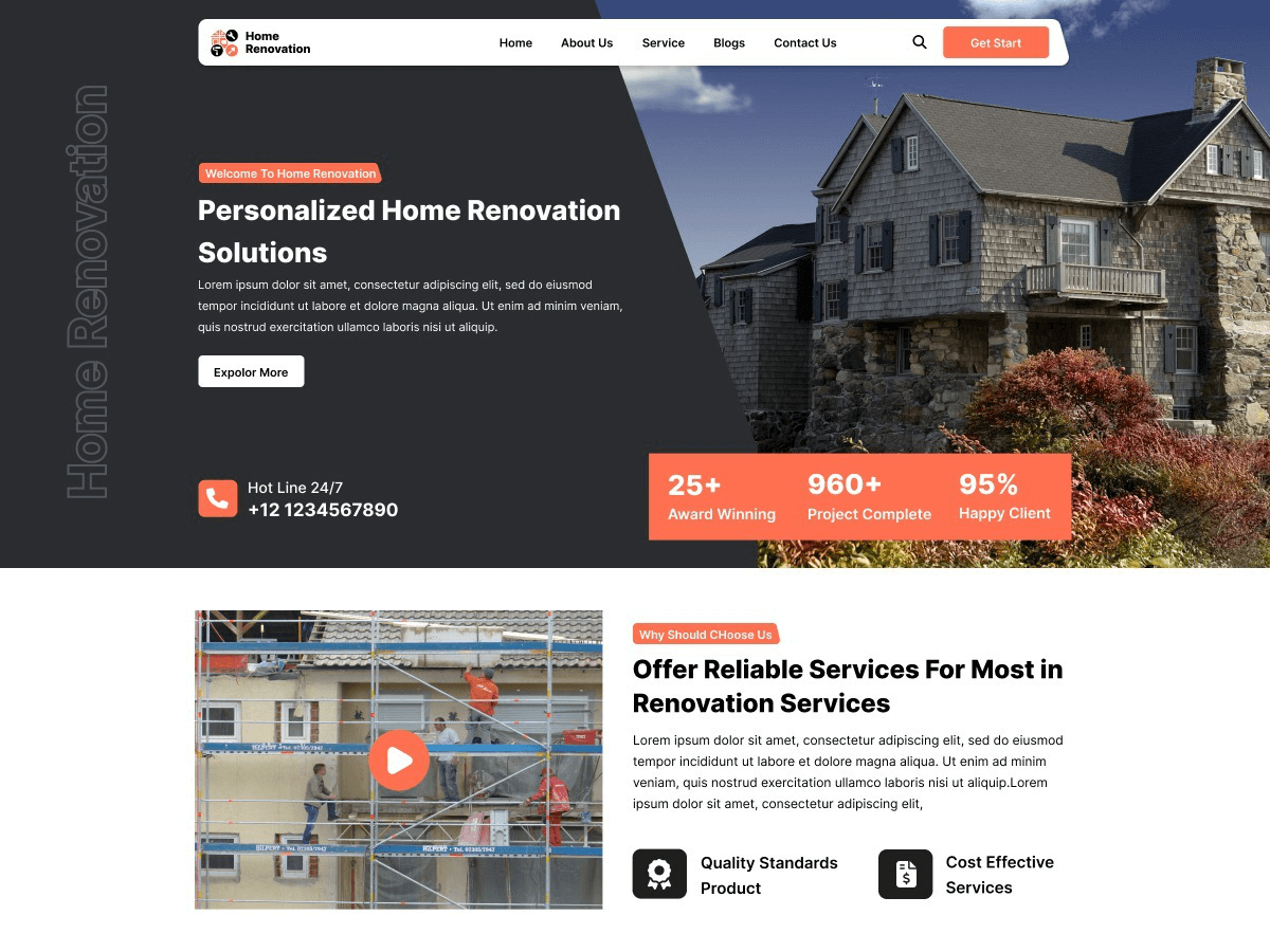 Home Renovation Agency screenshot
