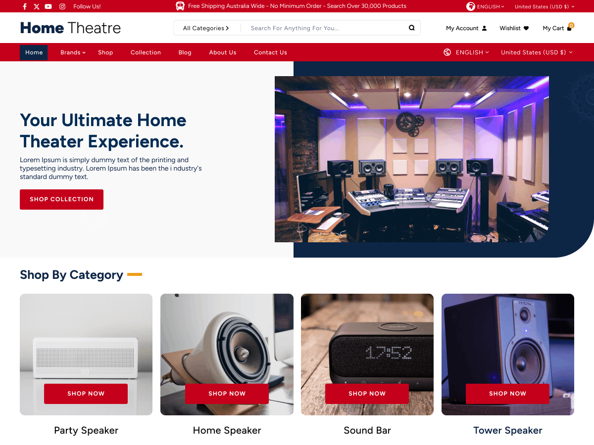 Home Theatre screenshot