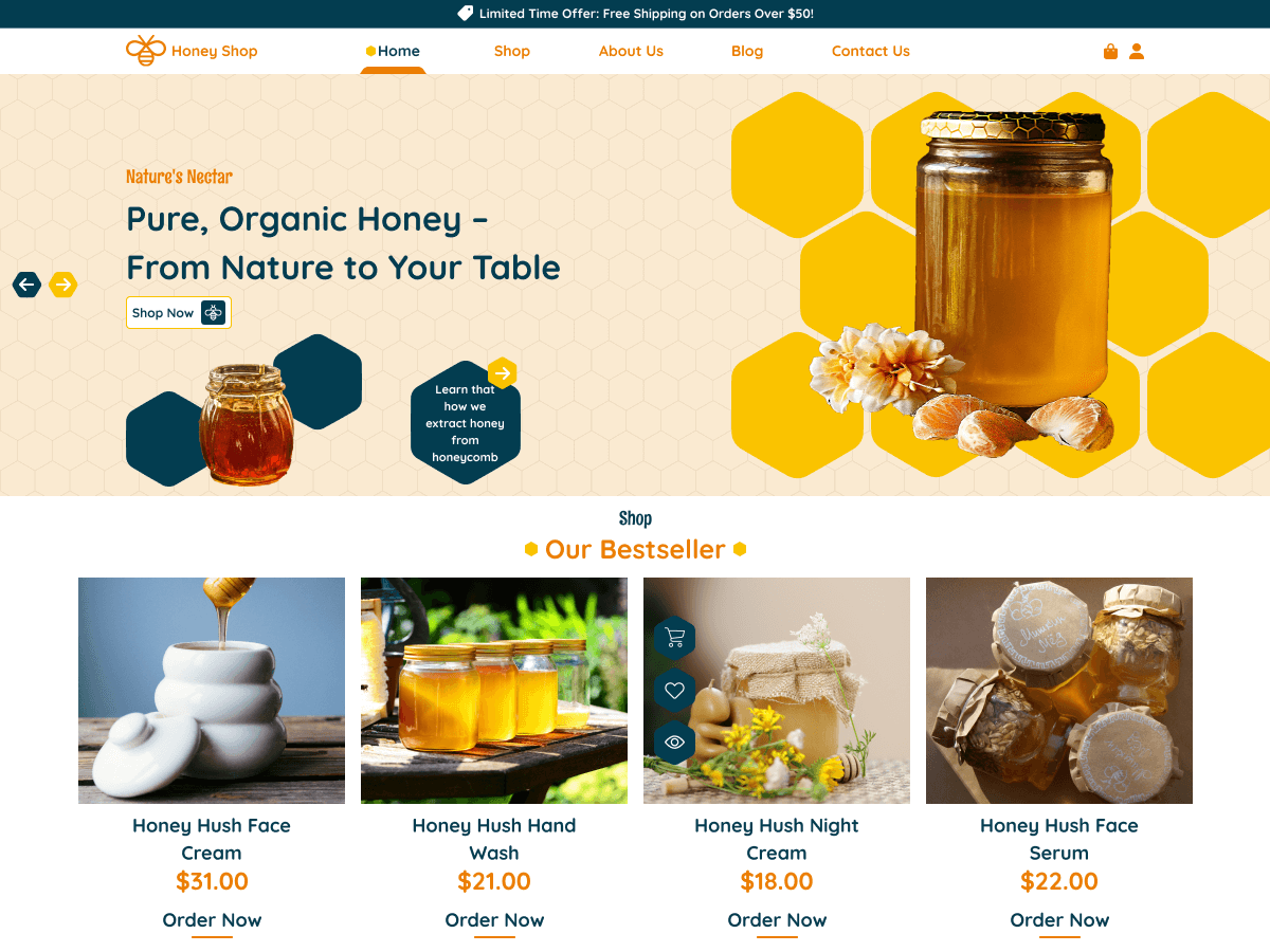 Honey Shop screenshot