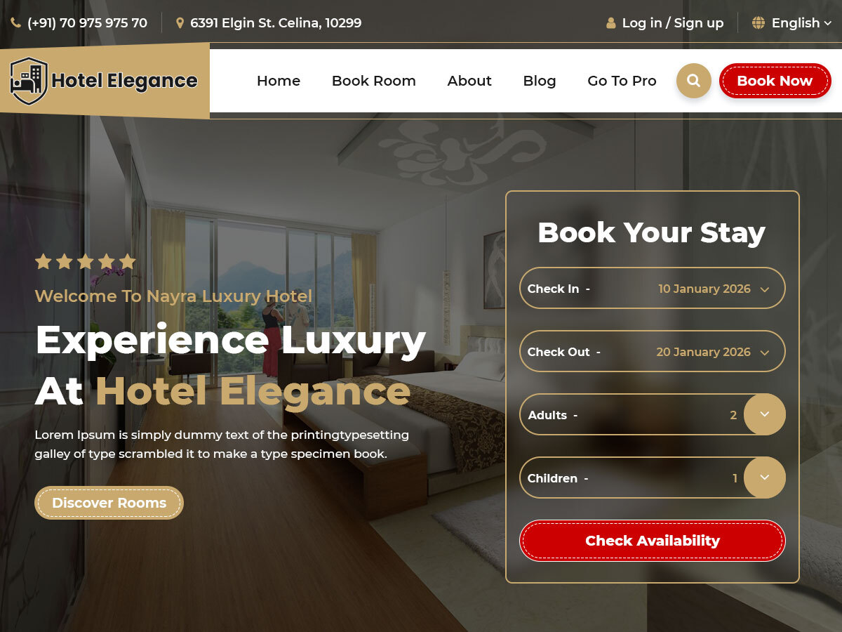 Hotel Elegance screenshot