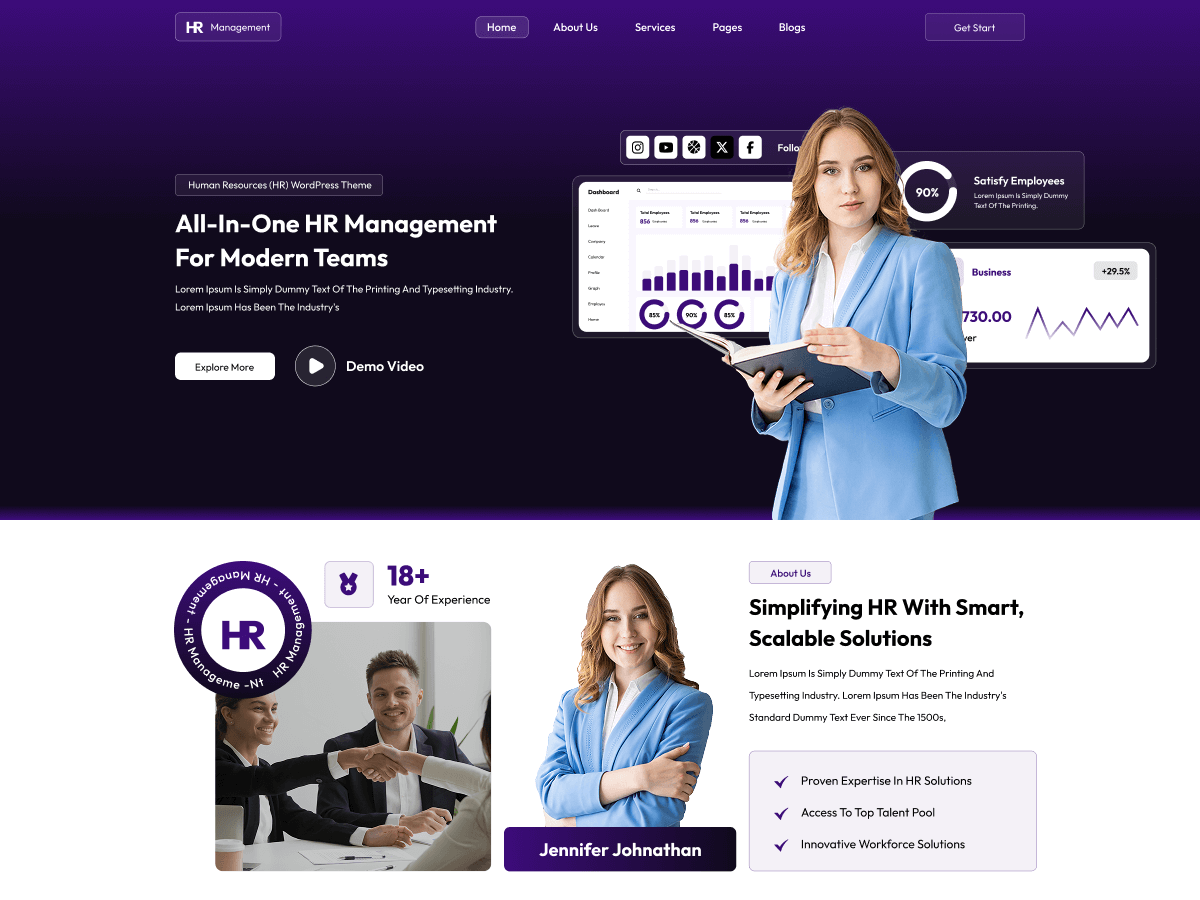HR Services screenshot