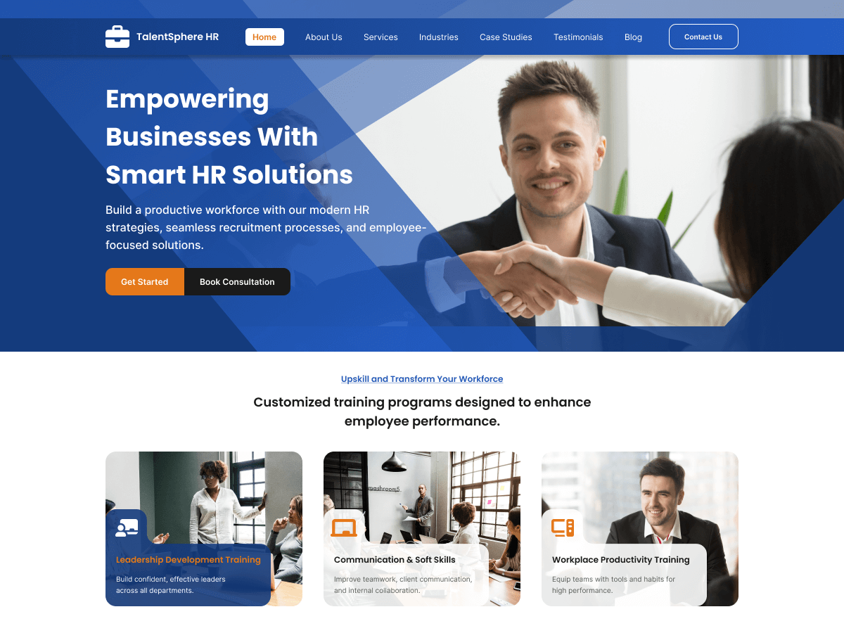 Human Resources Screenshot