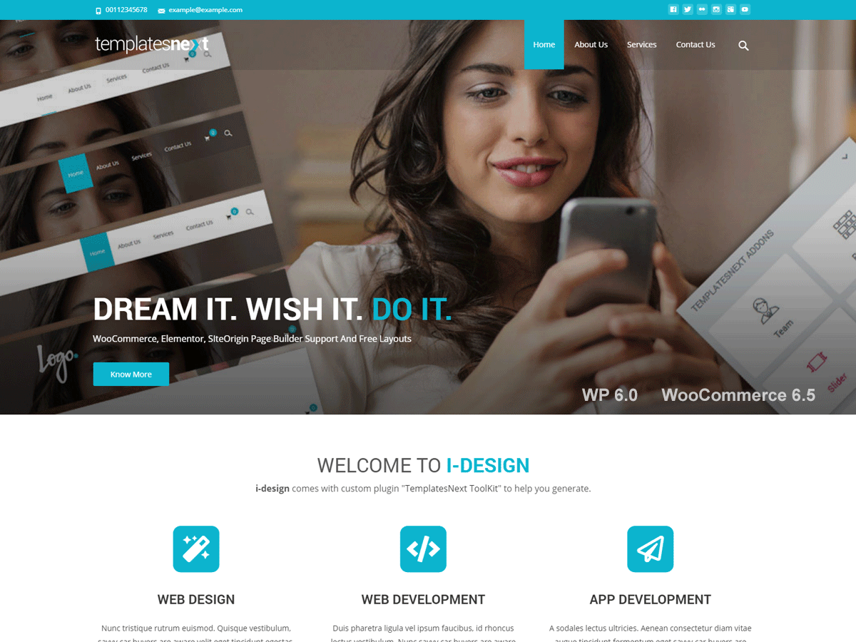 i-design WordPress Theme by marsian