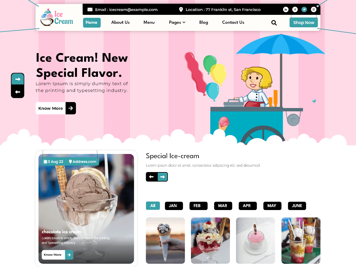 Ice Cream Dish Screenshot