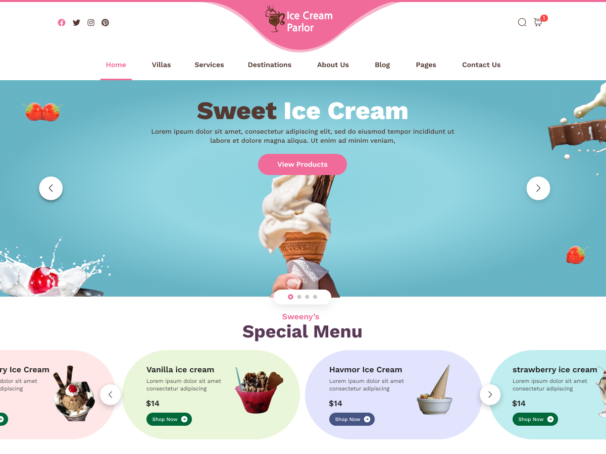 Ice Cream Parlor screenshot