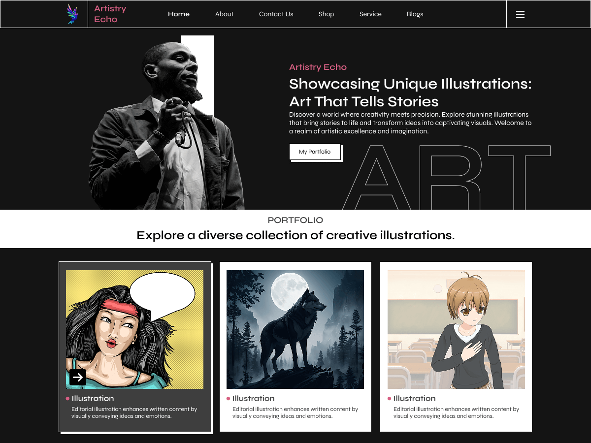 Illustrator Designer Screenshot