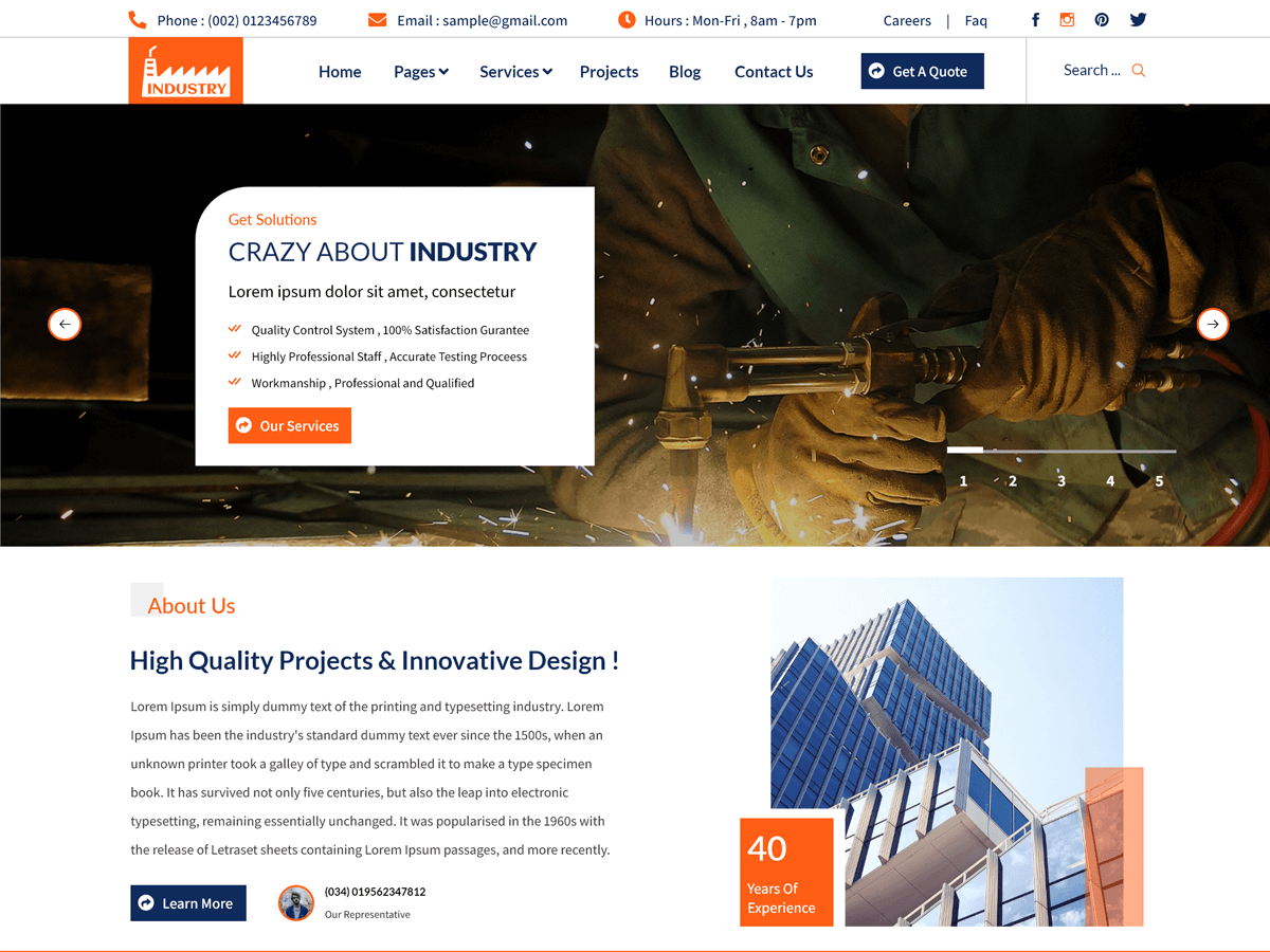 Industrial Manufacturing screenshot