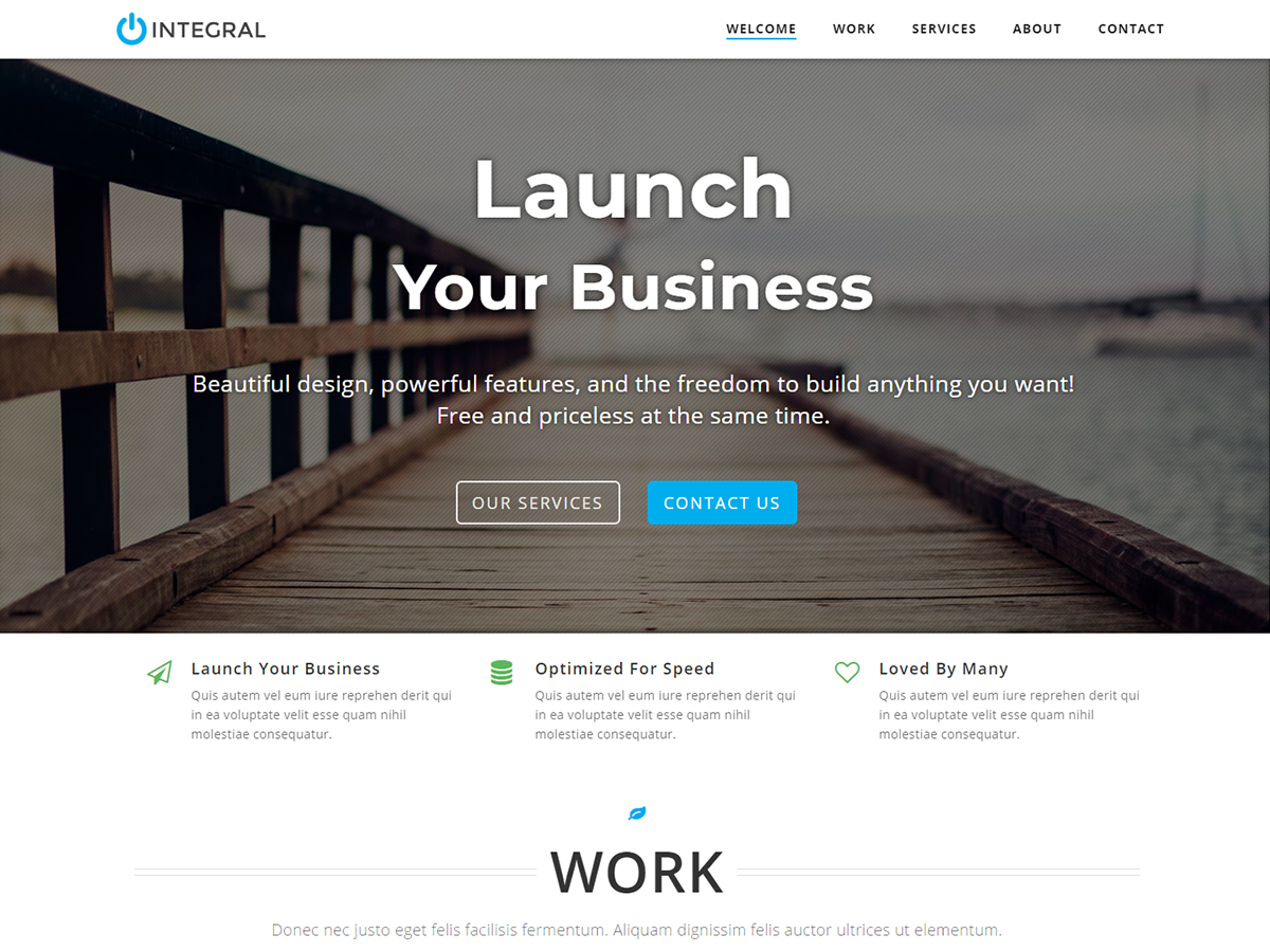 Integral WordPress Theme by afthemes