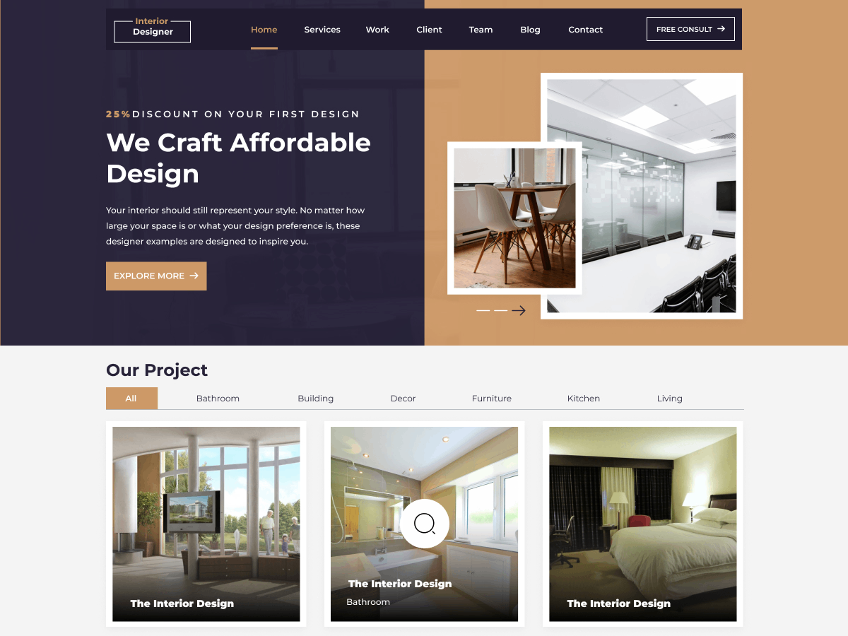 Interior Decor Consultation screenshot