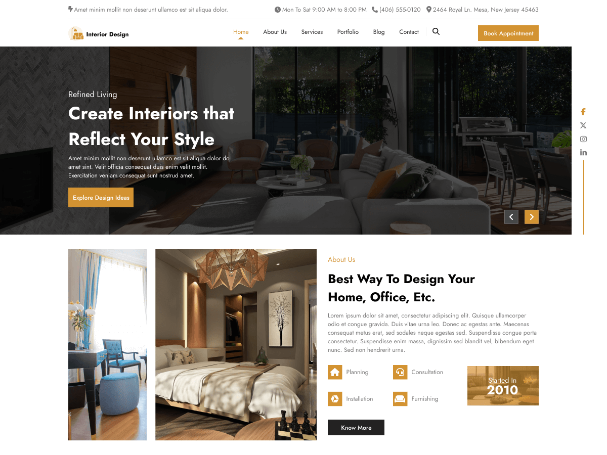 Interior Design Studio screenshot
