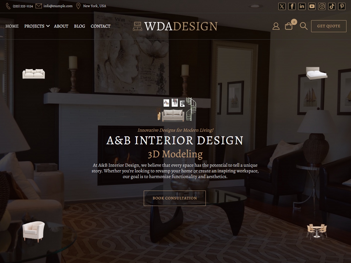 Interior Design WDA screenshot