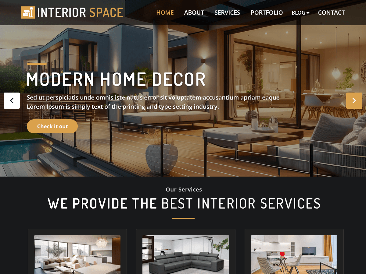 Interior Space screenshot
