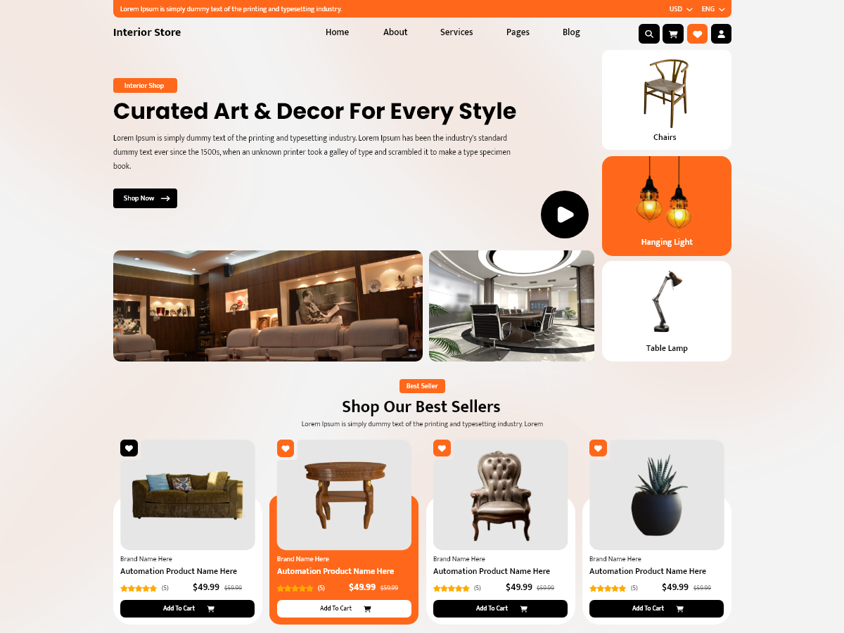 Interior Store screenshot
