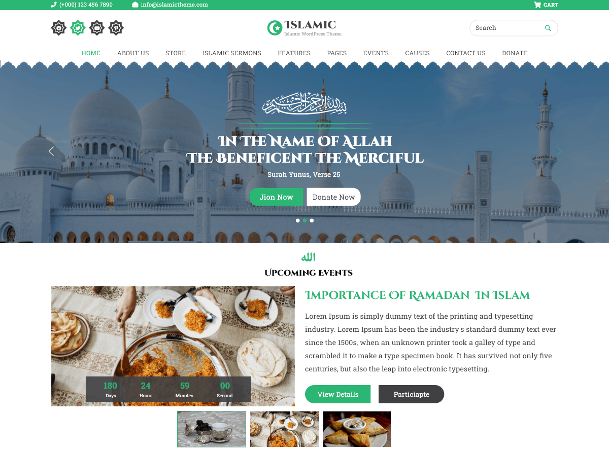 Islamic Center Mosque screenshot